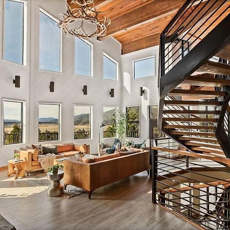 Baldwin Lake Steel Pine Lodge A Rustic Mountain Retreat Views מראה חיצוני תמונה