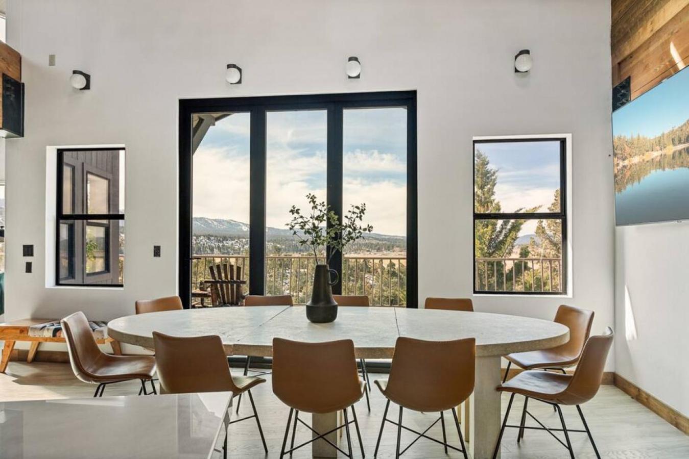 Baldwin Lake Steel Pine Lodge A Rustic Mountain Retreat Views מראה חיצוני תמונה